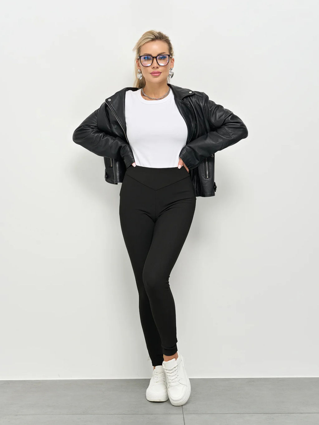 JETTY Лосины леггинсы с высокой талией  фото 39