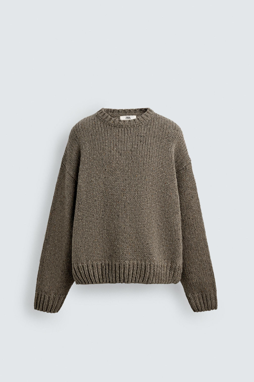 STRUCTURED WOOL JUMPER - Zara фото 9