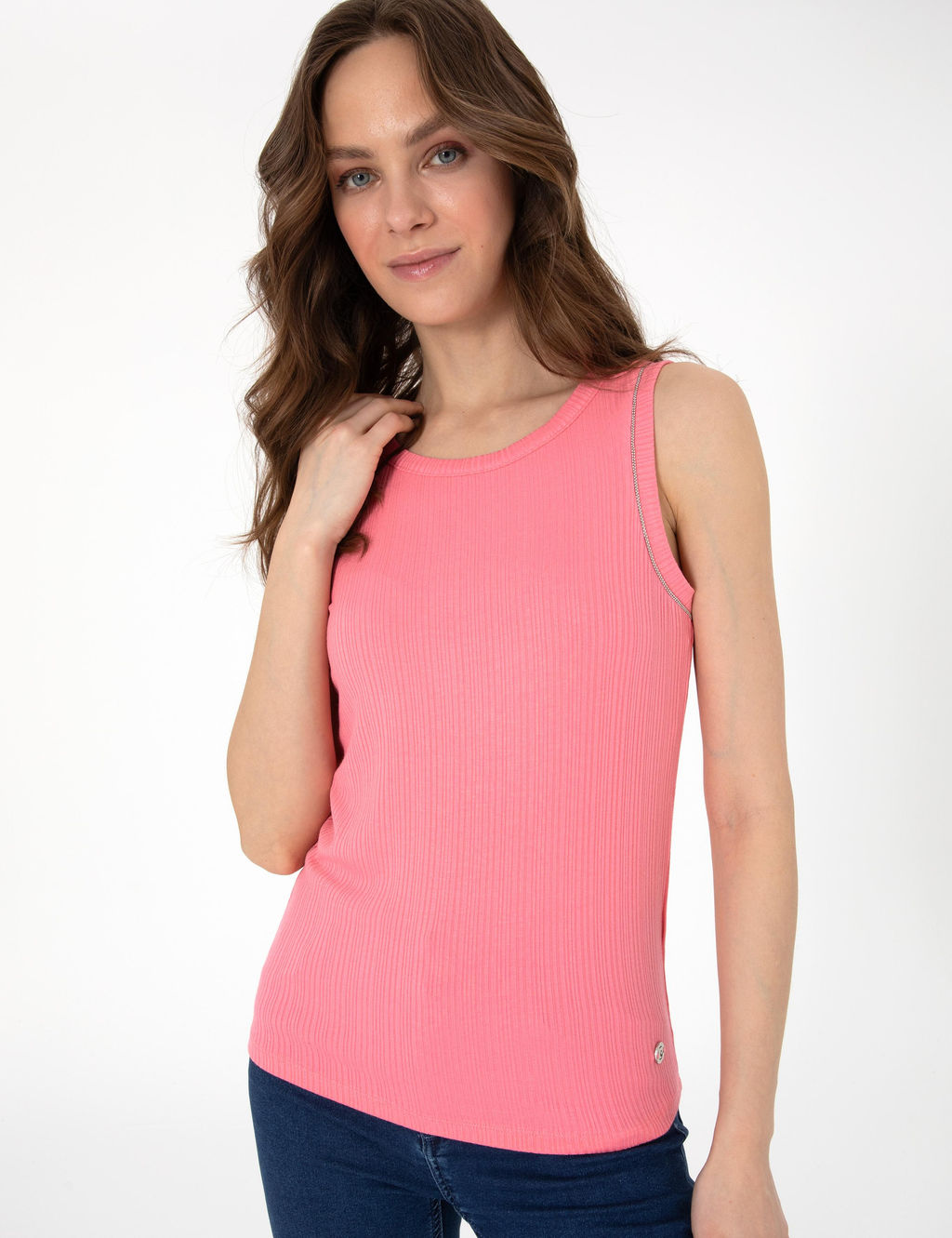Pembe Ex. Slim Fit _rme Bluz - Pierre cardin фото 3