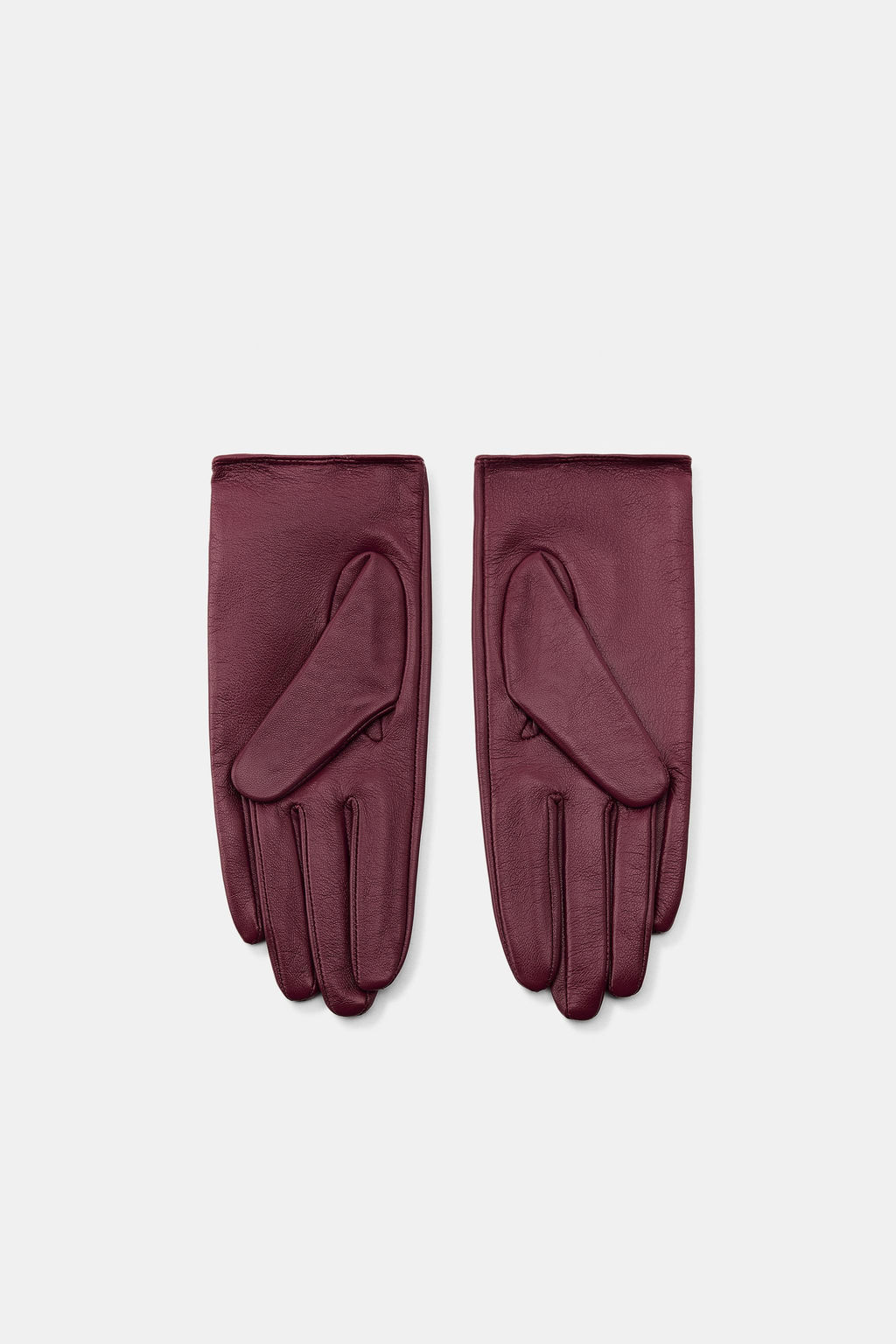 LEATHER SPIDER GLOVES - Zara фото 4