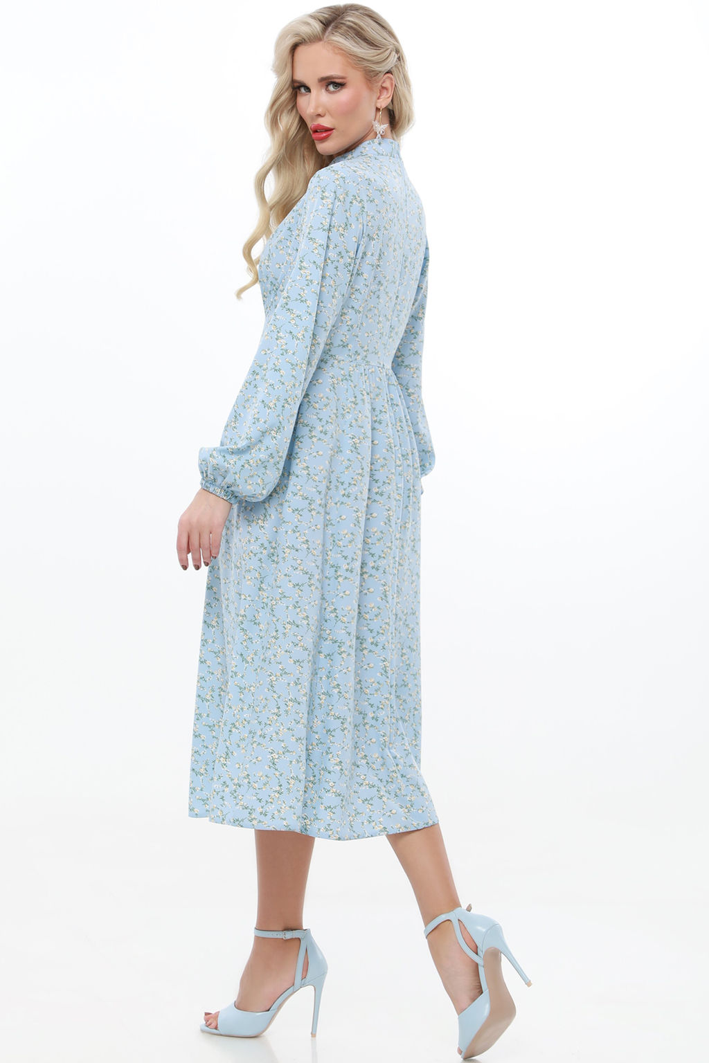 Платье Городская соната, блю - Dstrend фото 4