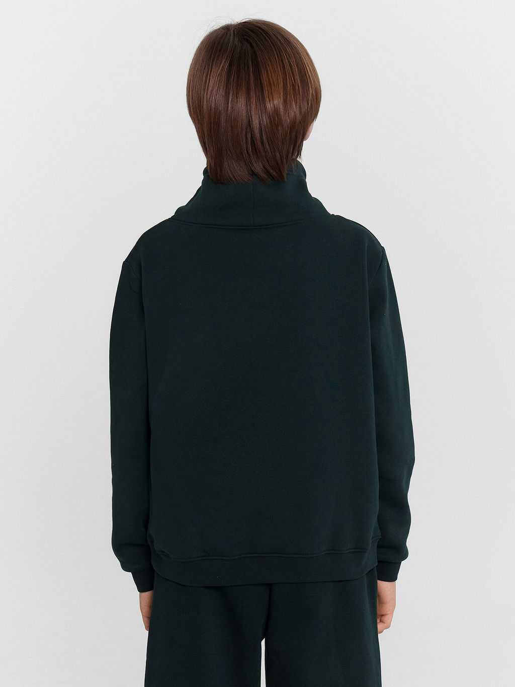 Джемпер для мальчиков зеленый с принтом G.O.A.L - Mark formelle фото 4