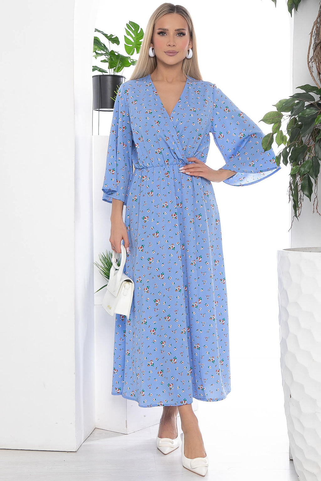 Платье Морриган (синее) П10280 - Lt collection фото 4