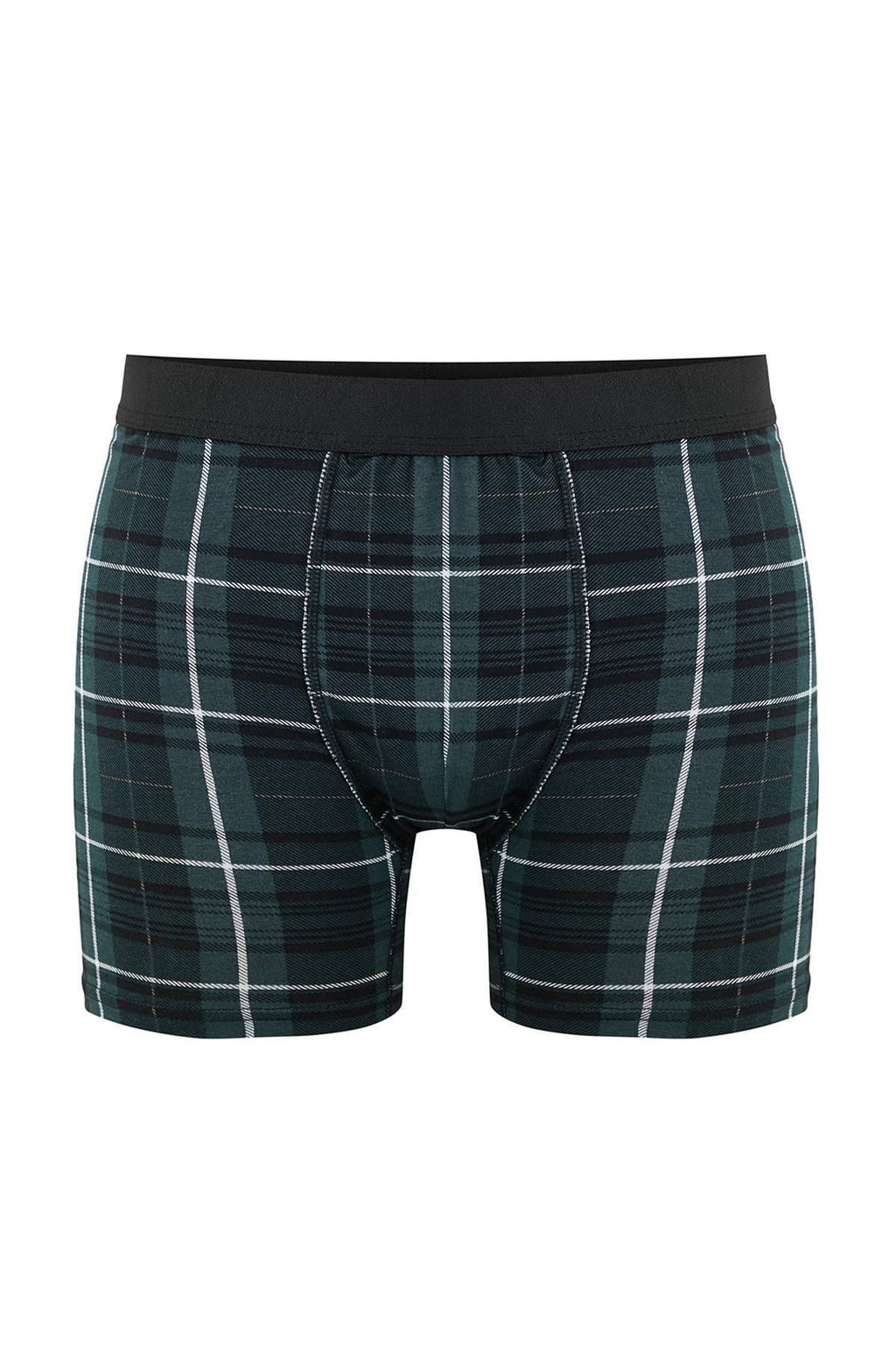 Siyah Desenli Pamuklu Likral? 3lu Boxer TMNAW26BX00000 - Trendyolmilla фото 11