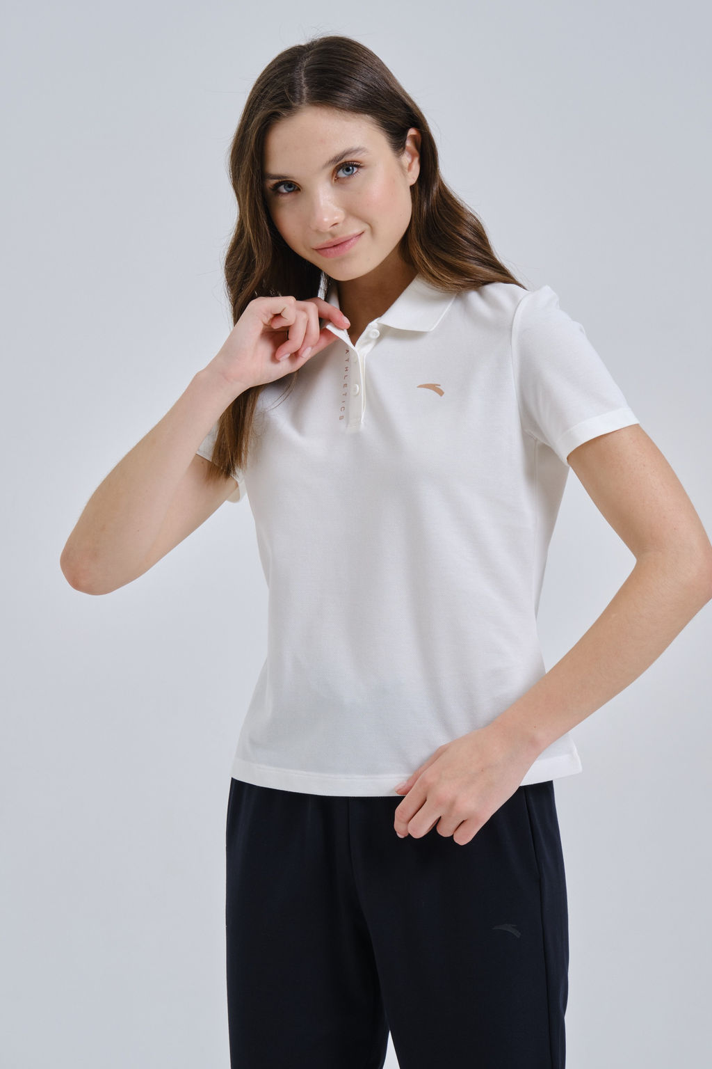 Поло Белый TRN ESSENTIAL SS Polo