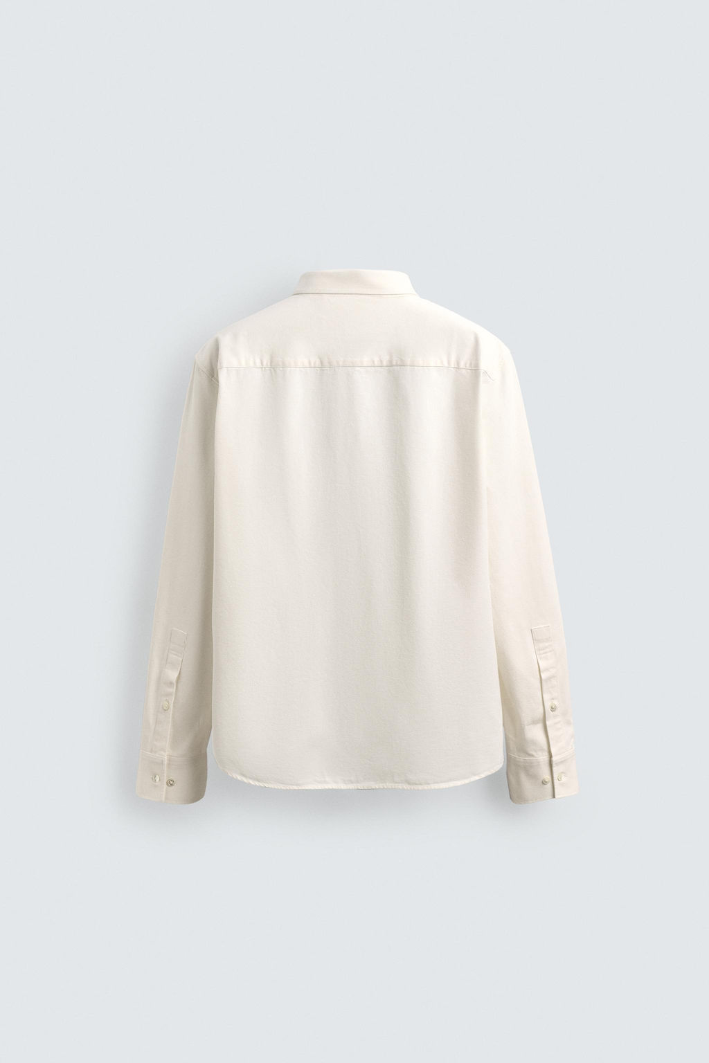 RELAXED FIT DENIM SHIRT - Zara фото 8