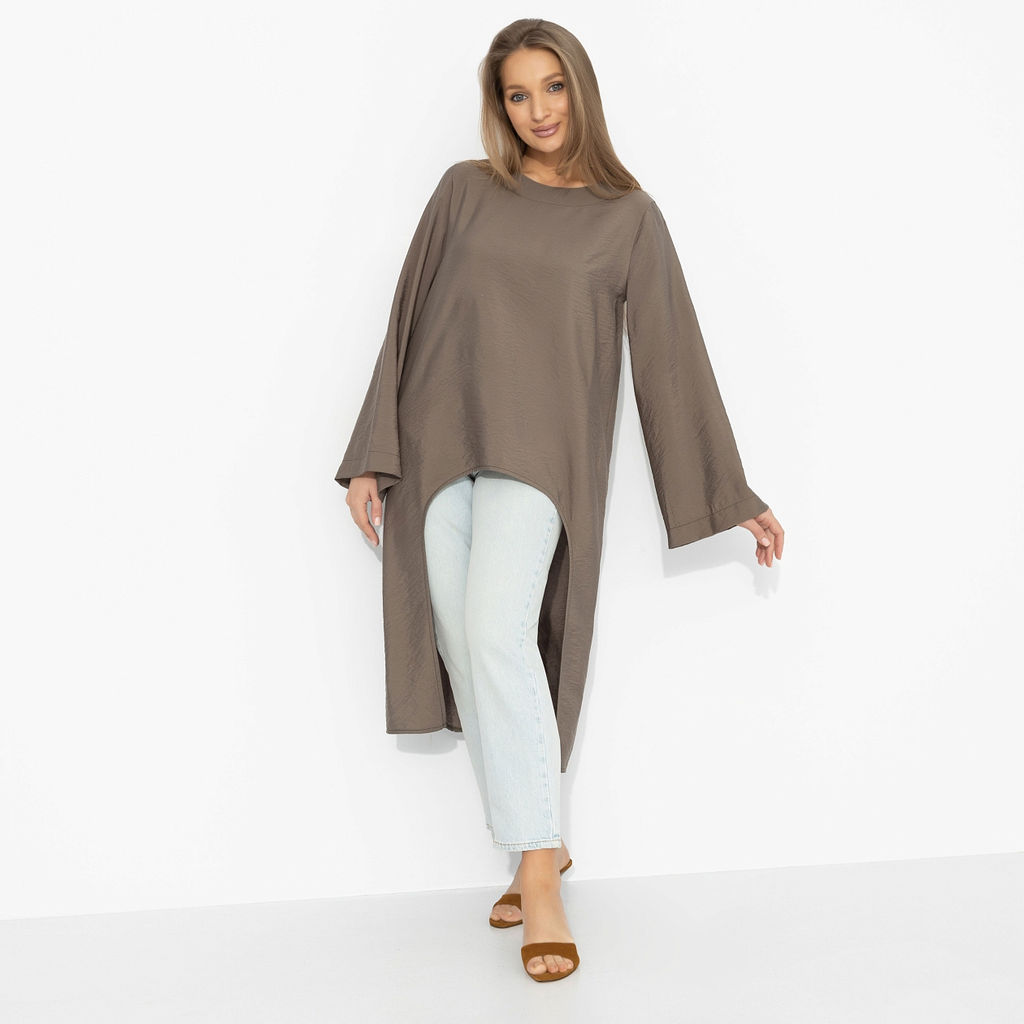 Туника вискозная, Легко и смело (хаки) - Charutti фото 8