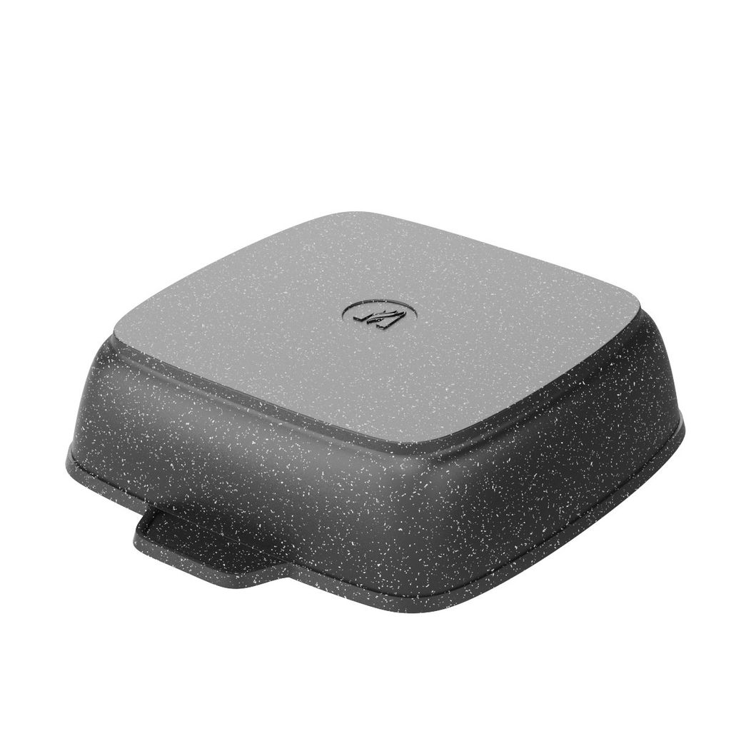 Жаровня алюмин. 24х24см (АП) Гранит black (37802) (Мечта)