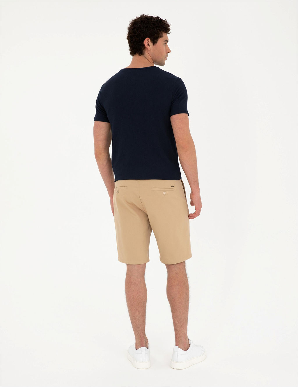 Camel Slim Fit Dokuma _ort