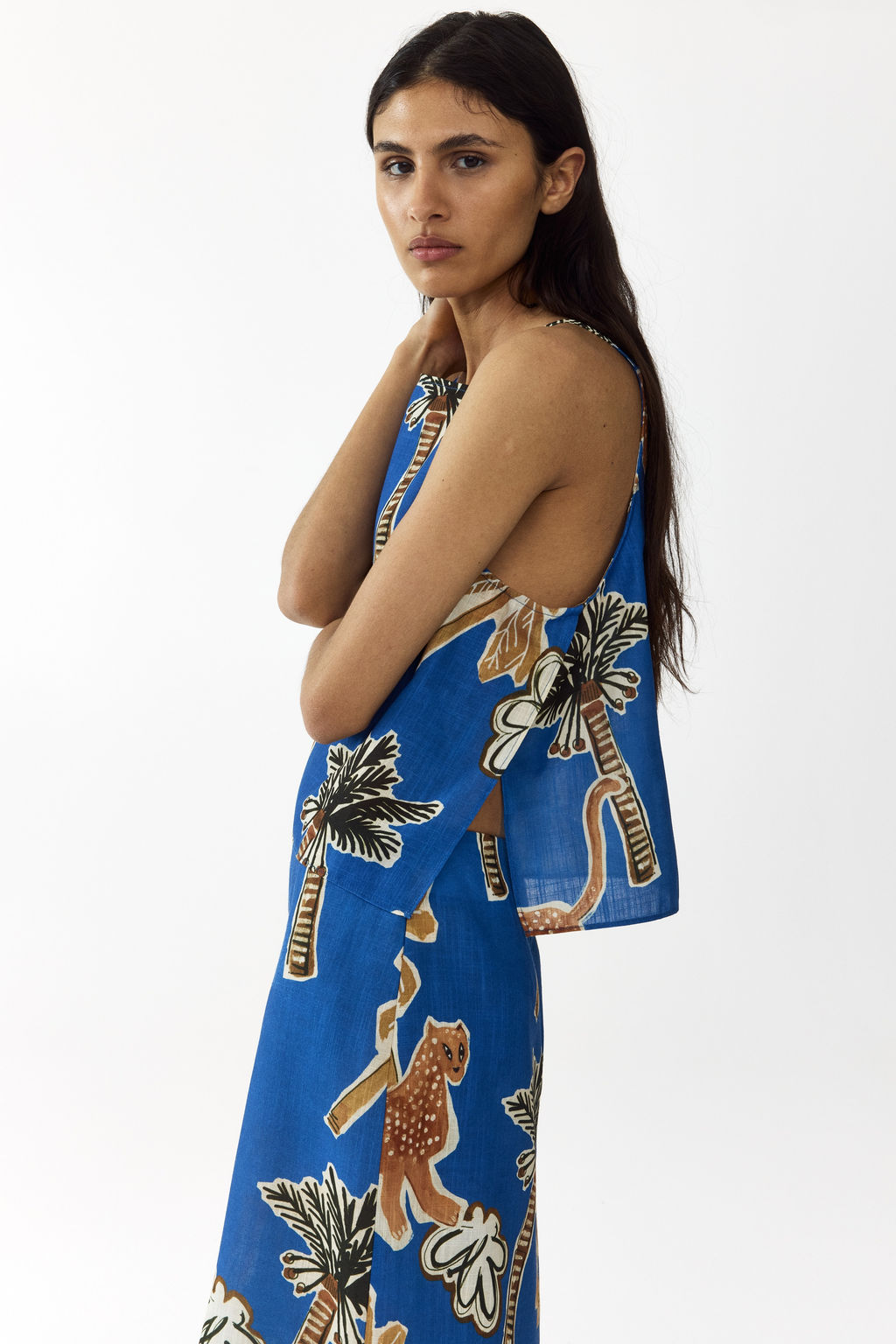 Top corto con tirantes finos - H&m фото 2