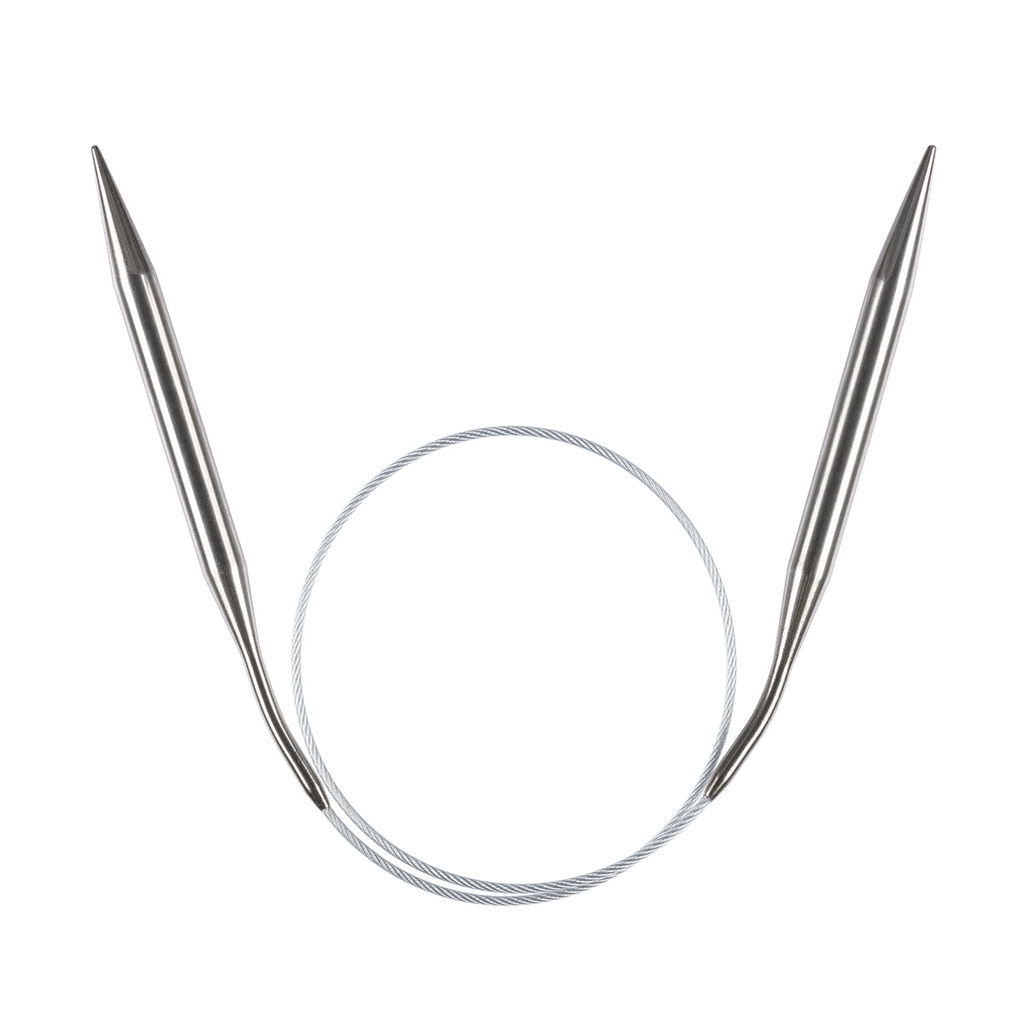Спицы GAMMA круговые MKJ сталь d 7.0 мм 50 см 1 шт с металлической леской фото 3