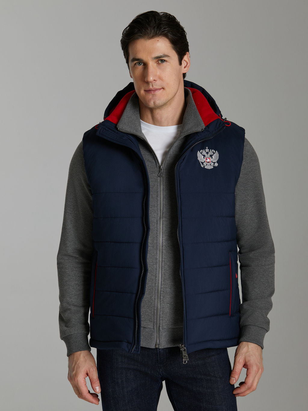 Жилеты утепленные мужские RUSSIA 98M-RT-1778/1