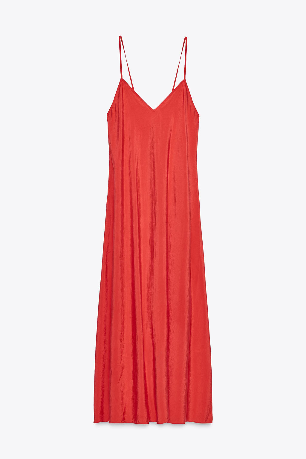 FLOWING MIDI DRESS - Zara фото 12