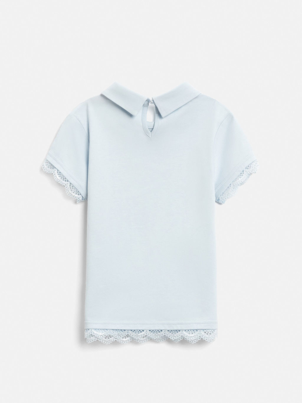 ACOOLA / Блузка детская для девочек Gvinevra голубой  фото 2