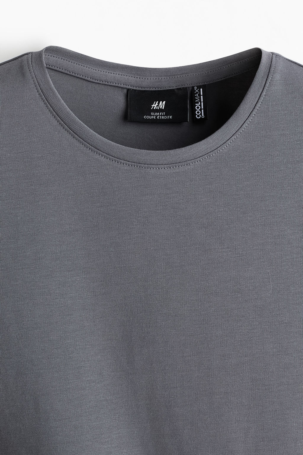 Camiseta COOLMAX® Slim Fit - H&m фото 6