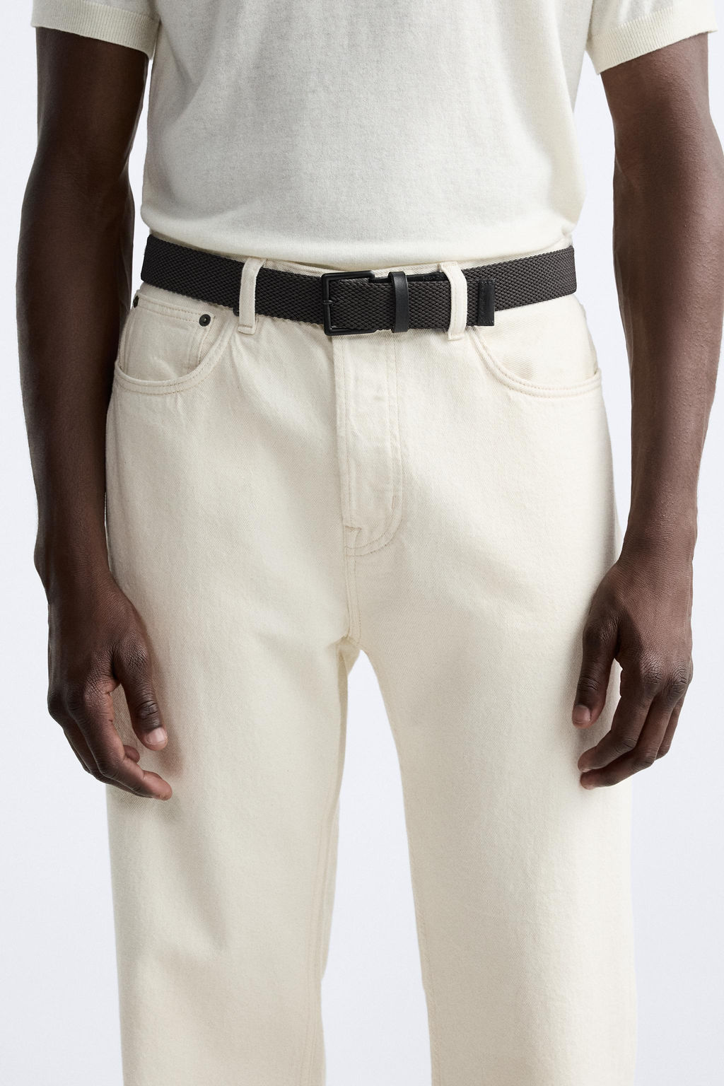 REVERSIBLE ELASTIC BELT - Zara фото 7