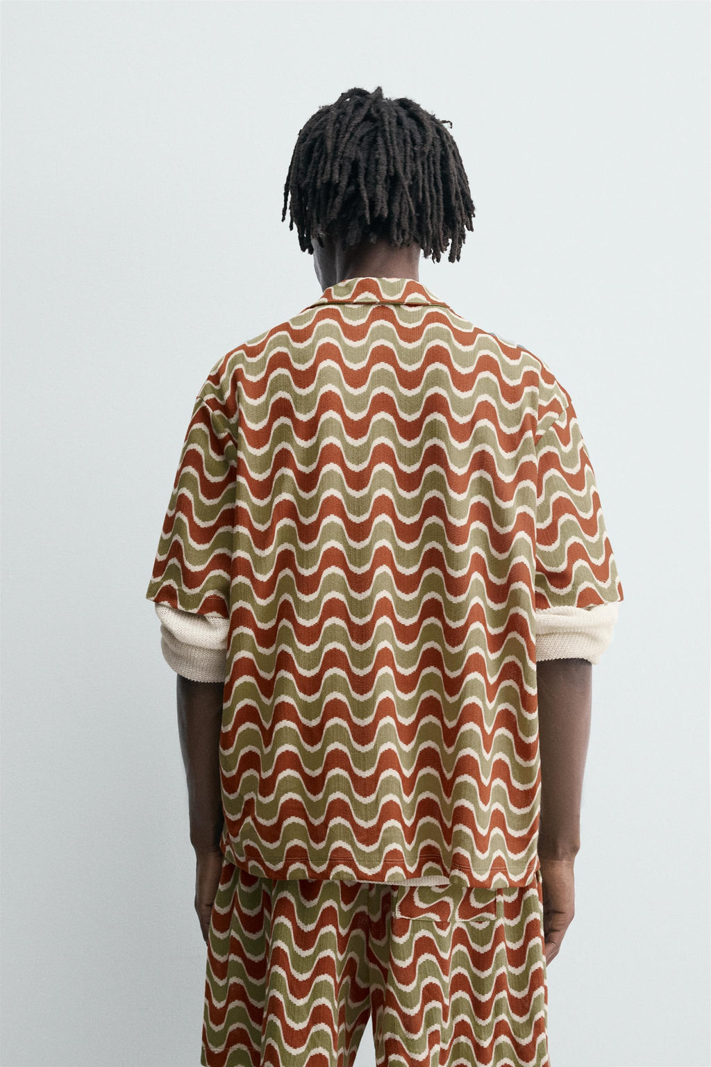 GEOMETRIC JACQUARD SHIRT - Zara фото 3