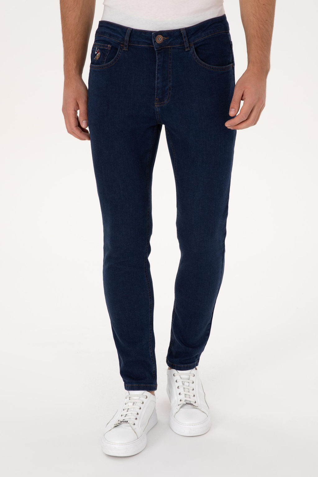 Erkek Koyu Mavi Jean Pantolon - U.s. polo assn фото 8