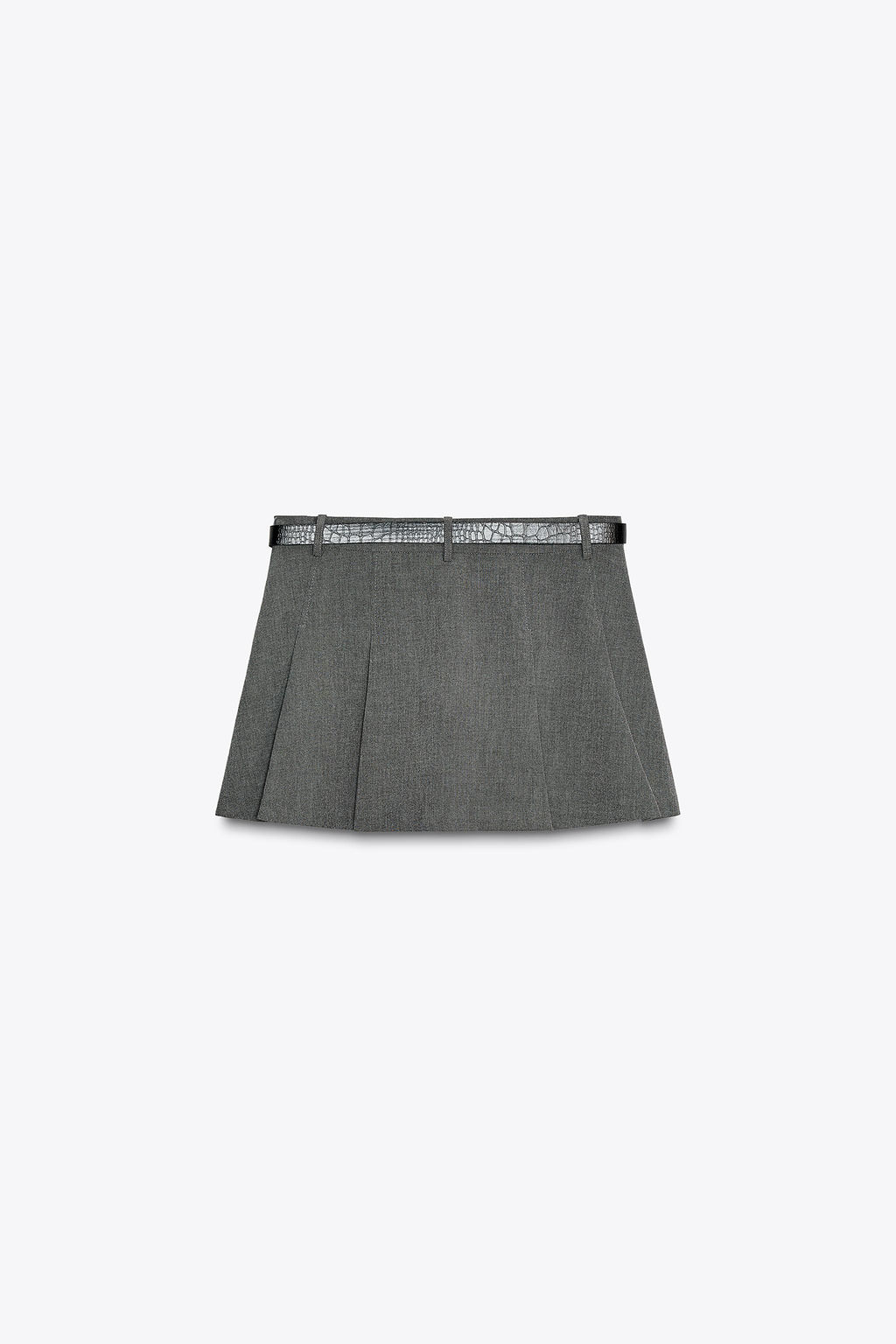 SKIRT TROUSERS WITH DARTED WAIST AND BELT - Zara фото 2