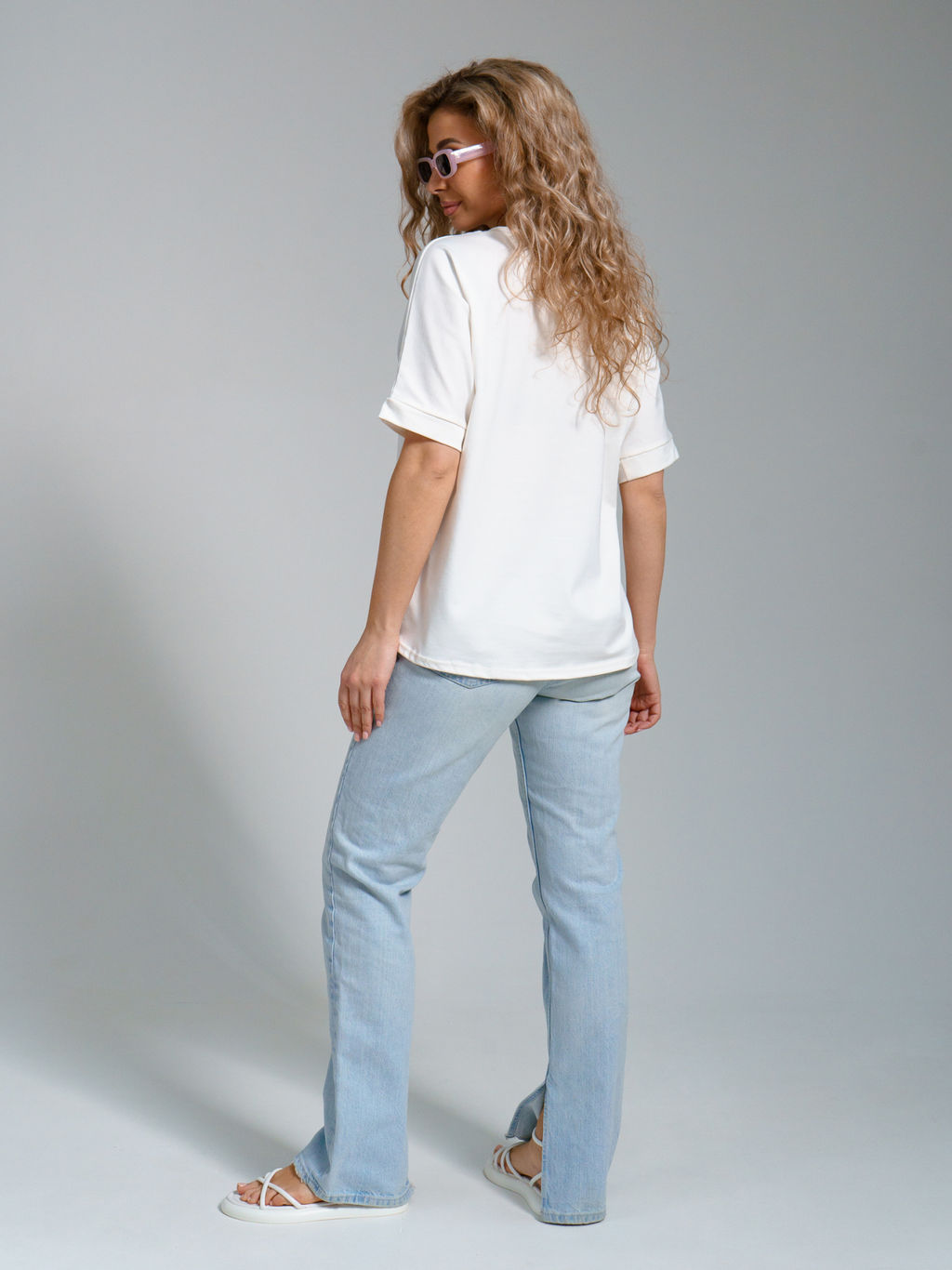 940/1 Футболка "Молочный"