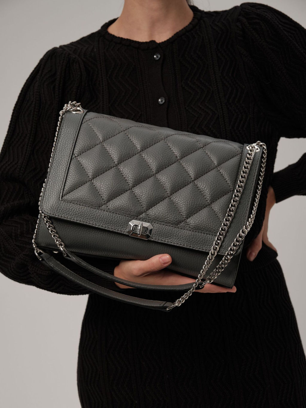 Сумка кожаная Azaro 30783 хромо