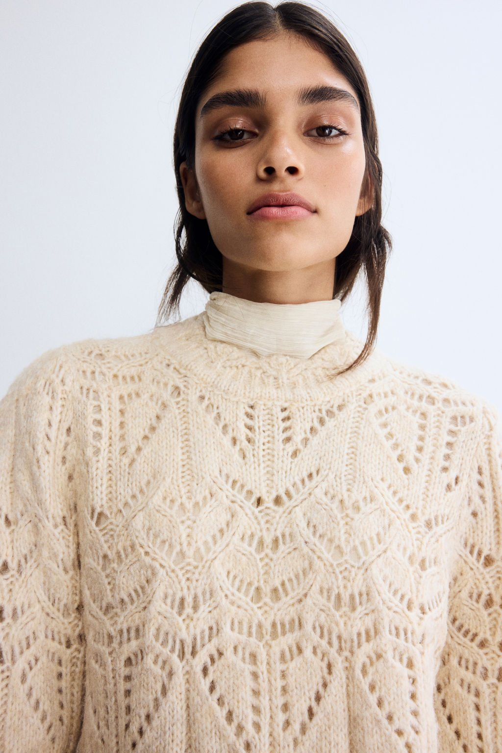 Jersey en punto pointelle - H&m фото 8