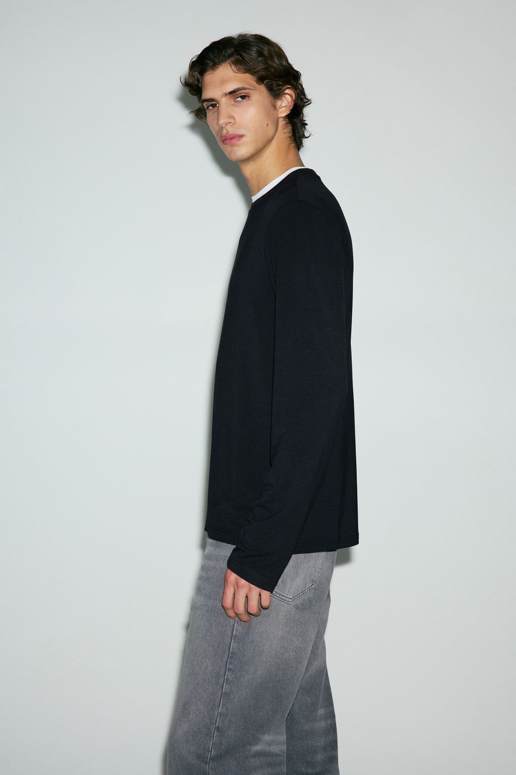 Camiseta de manga larga Warming Regular Fit - H&m фото 6