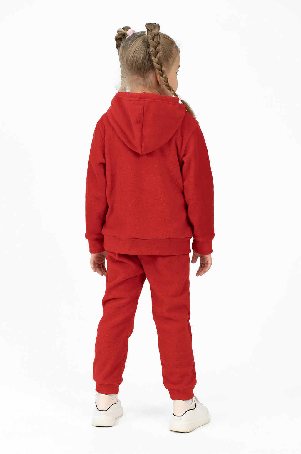 Костюм детский флисовый красный