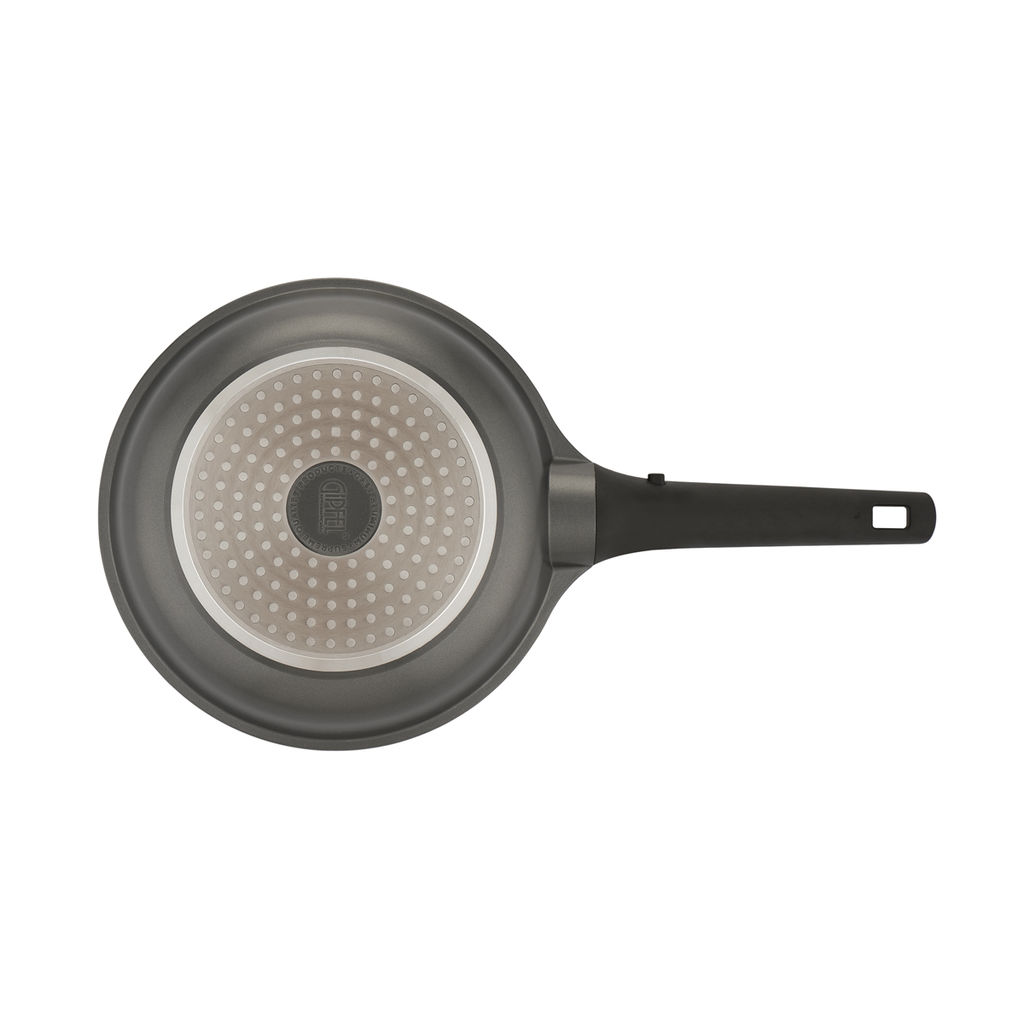 2682 GIPFEL Сковорода BATISTA 24х5,5см из литого алюминия с индукционным дном, с 3-слойным антипригарным гранитным покрытием Ilag Ultimate, cо съемной ручкой. Толщина: 2,0/4,5мм  фото 2