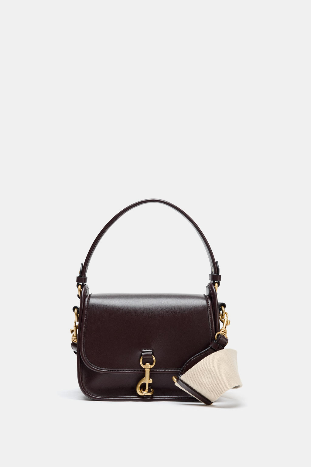 CROSSBODY BAG WITH CLASP DETAIL - Zara фото 3