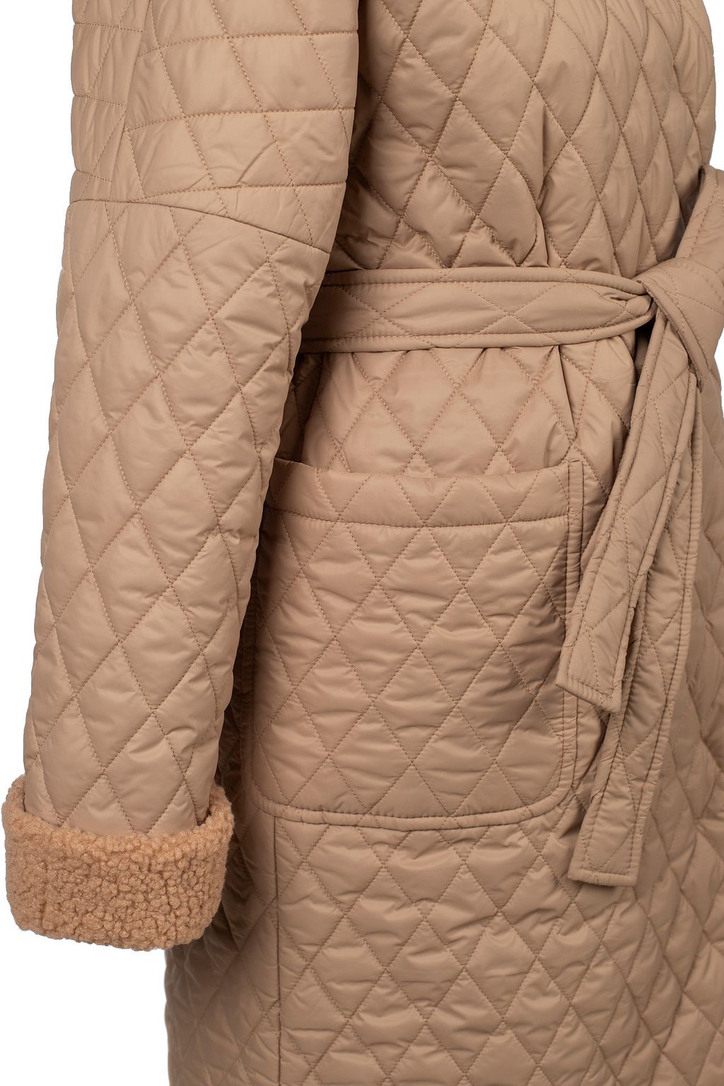 Куртка женская зимняя (пояс) - Империя пальто фото 6