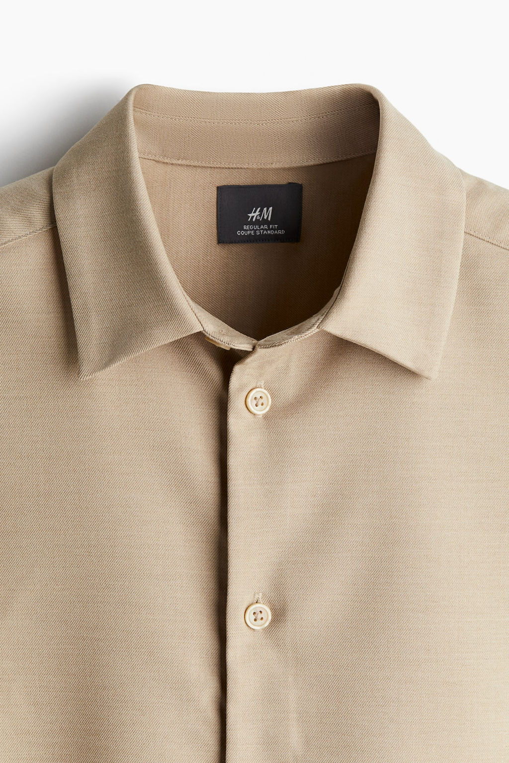 Camisa de sarga Regular Fit - H&m фото 7