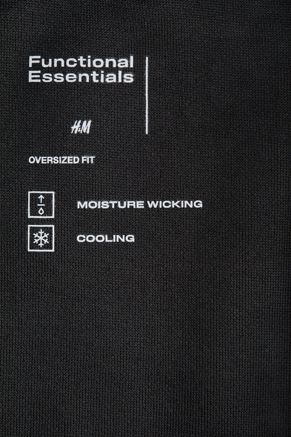 Camiseta Cooling Oversized Fit - H&m фото 6