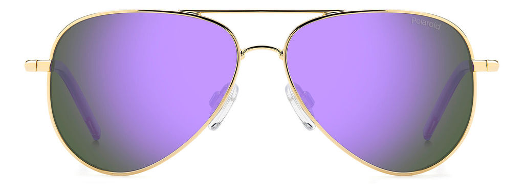 Солнцезащитные очки Polaroid Kids PLD 8015/N Золотой, детские фото 2