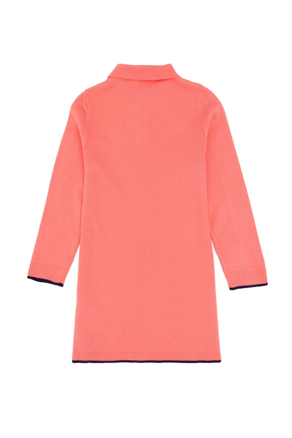 Трикотажное платье с цветком граната для девочки Неожиданная скидка в корзине - U.s. polo assn фото 4