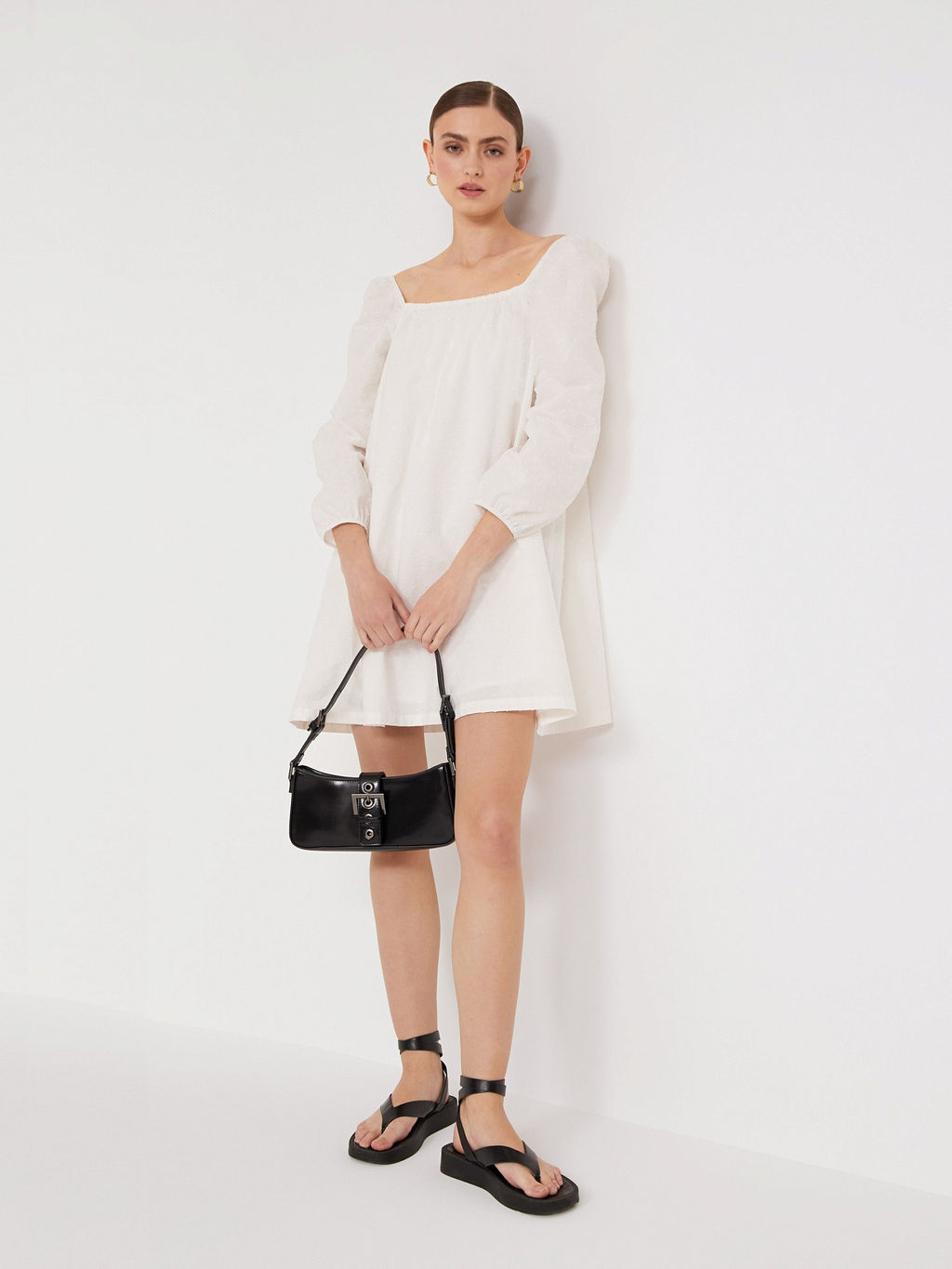 Платье с объемными рукавами PL1253/decada - Emka фото 3