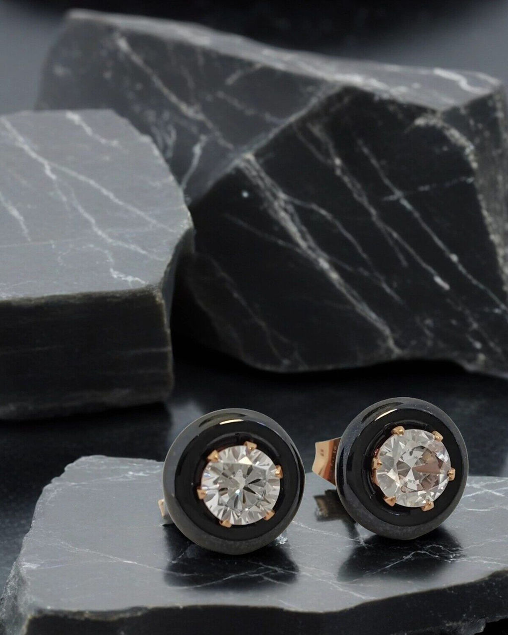 Серьги с керамикой