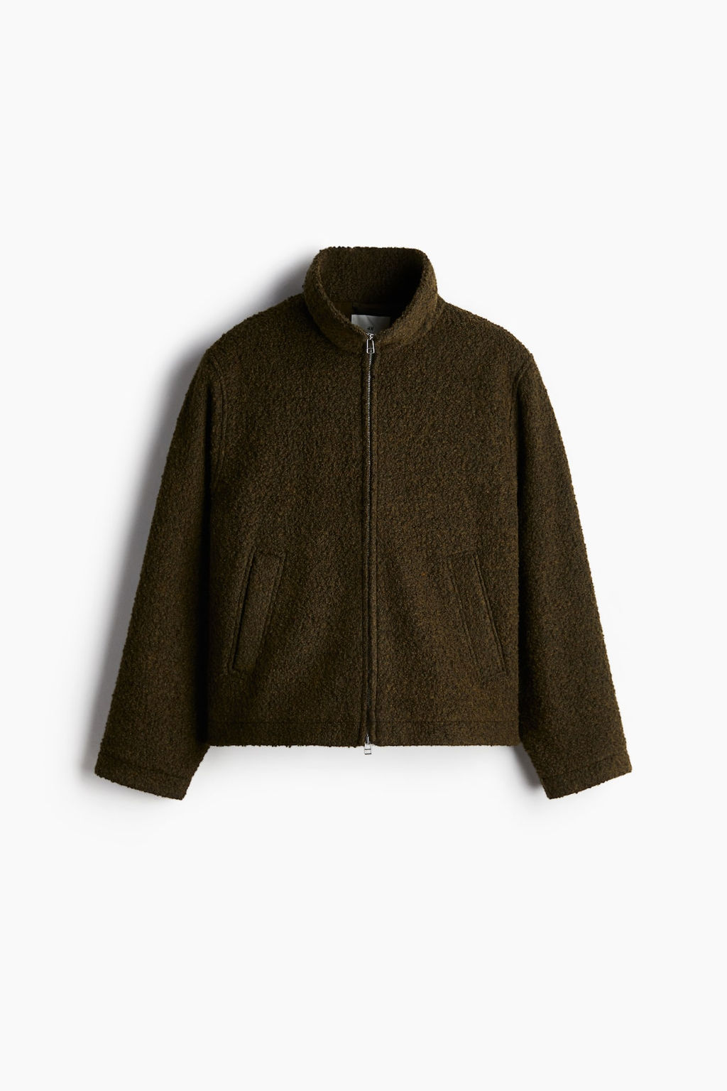Chaqueta boucle de mezcla de lana Regular Fit - H&m фото 5