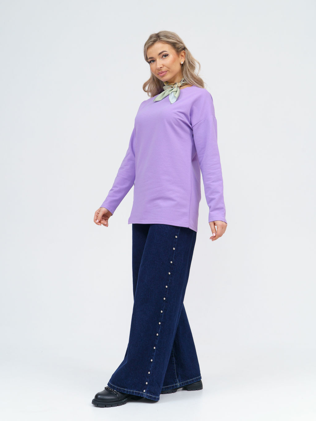787 Туника "Лиловый"