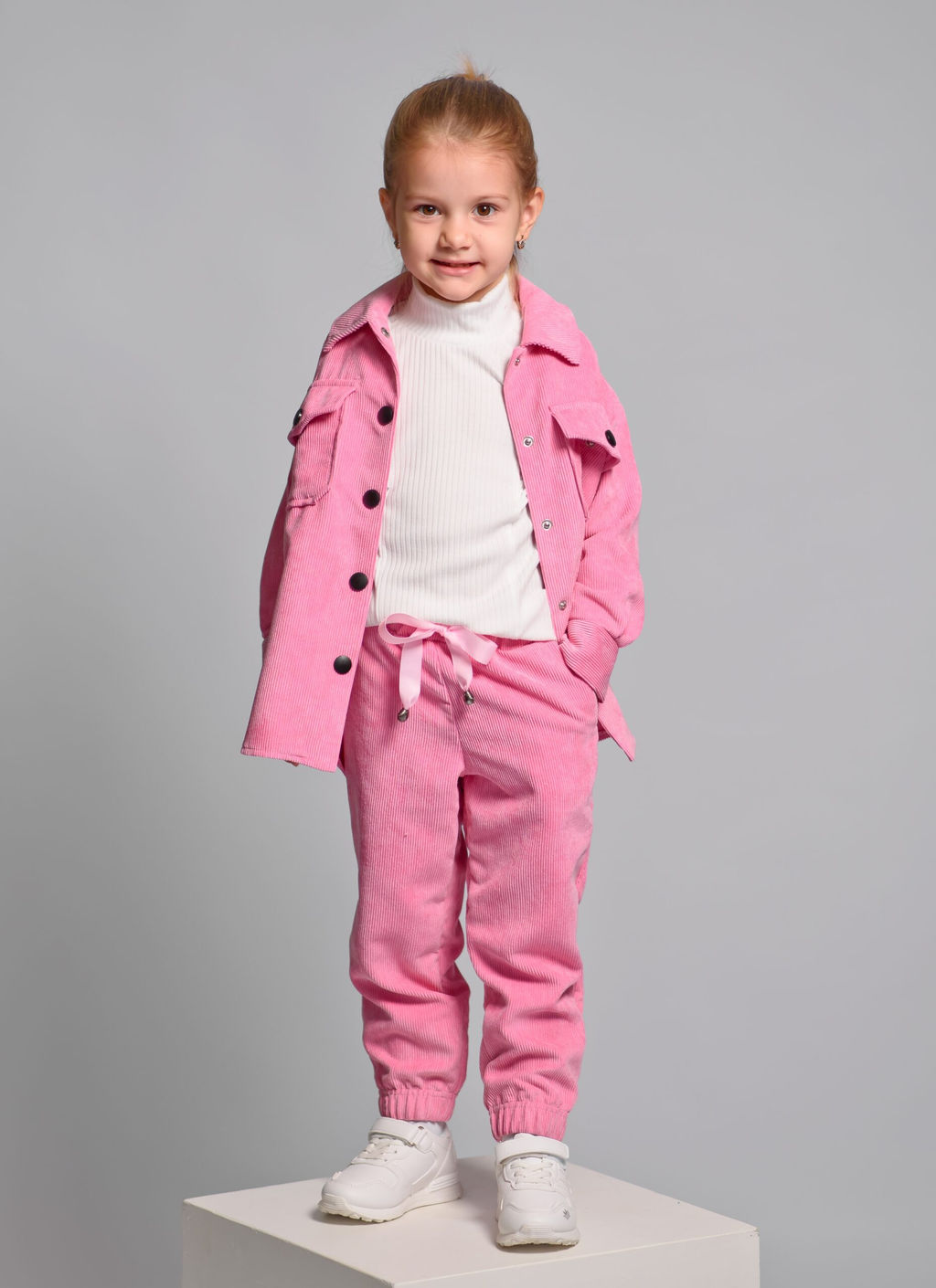 Комплект Вельвет ЦВЕТ: БАРБИ (QR)