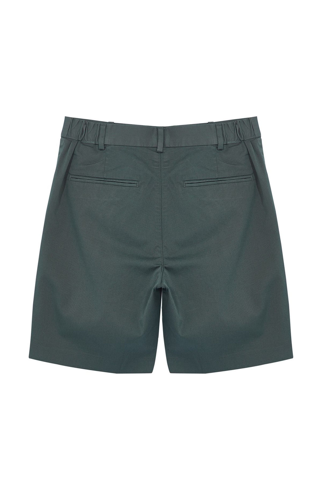 Yesil Slim Fit Gabardin Dokuma Sort & Bermuda TMNSS24SR00079