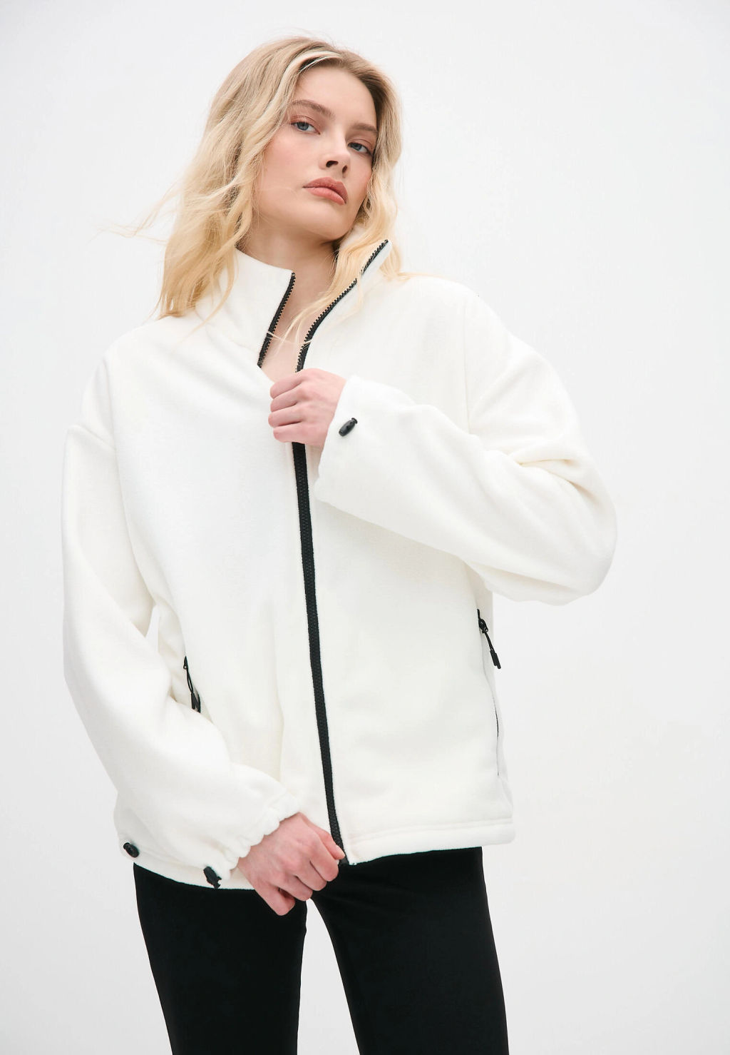 Толстовка oversize 26234-545 флис - Avese фото 34