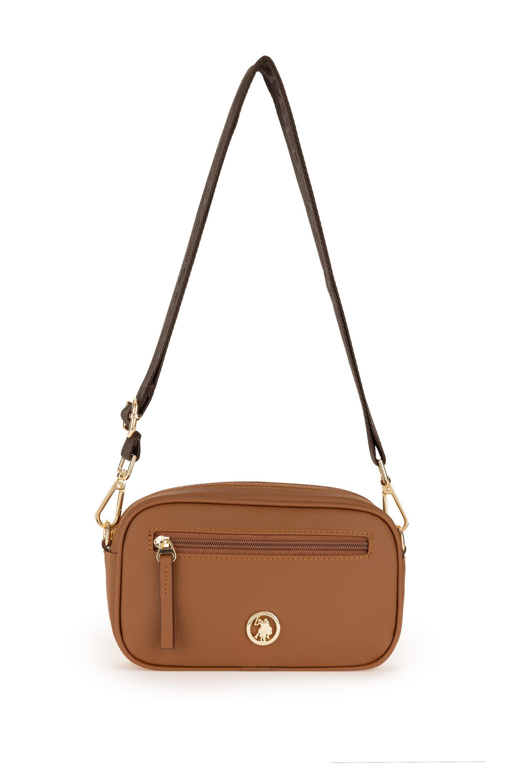 Женская светло-коричневая сумка через плечо Неожиданная скидка в корзине - U.s. polo assn фото 6