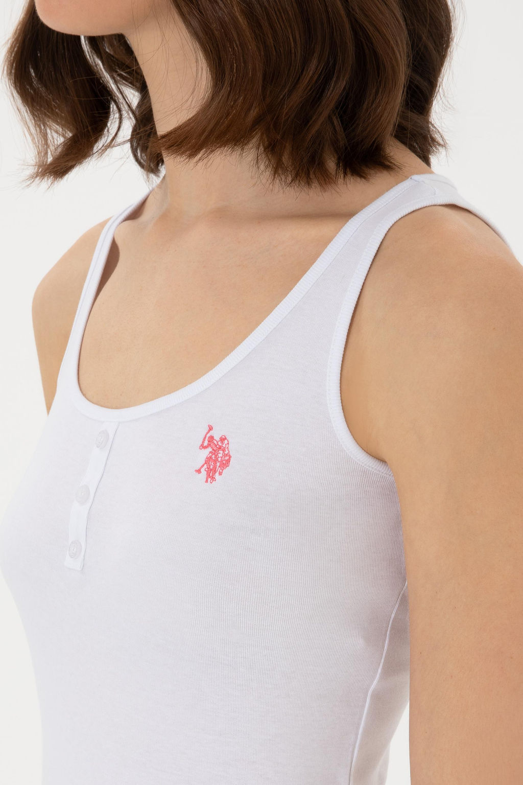 Kad_n Beyaz Basic Ti__rt Sepette S_rpriz _ndirim - U.s. polo assn фото 7
