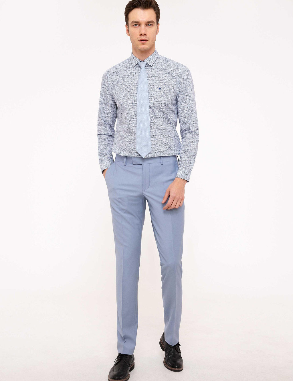 Saks Slim Fit Uzun Kollu G_mlek