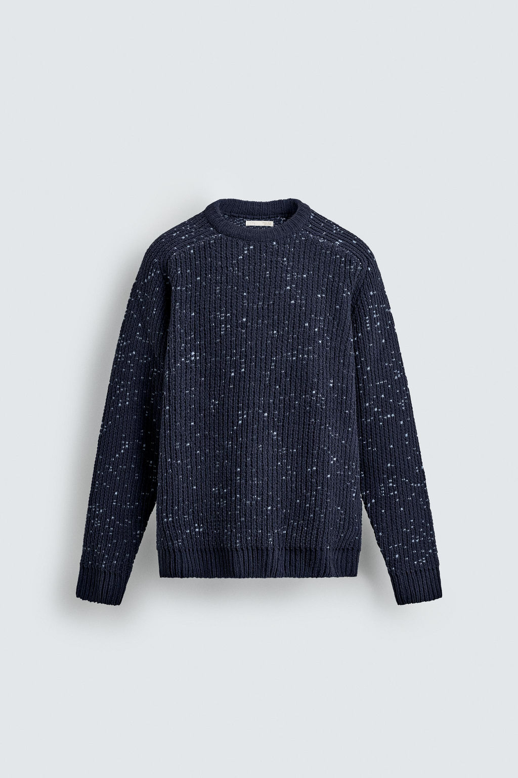 CHENILLE CONTRAST JUMPER - Zara фото 7