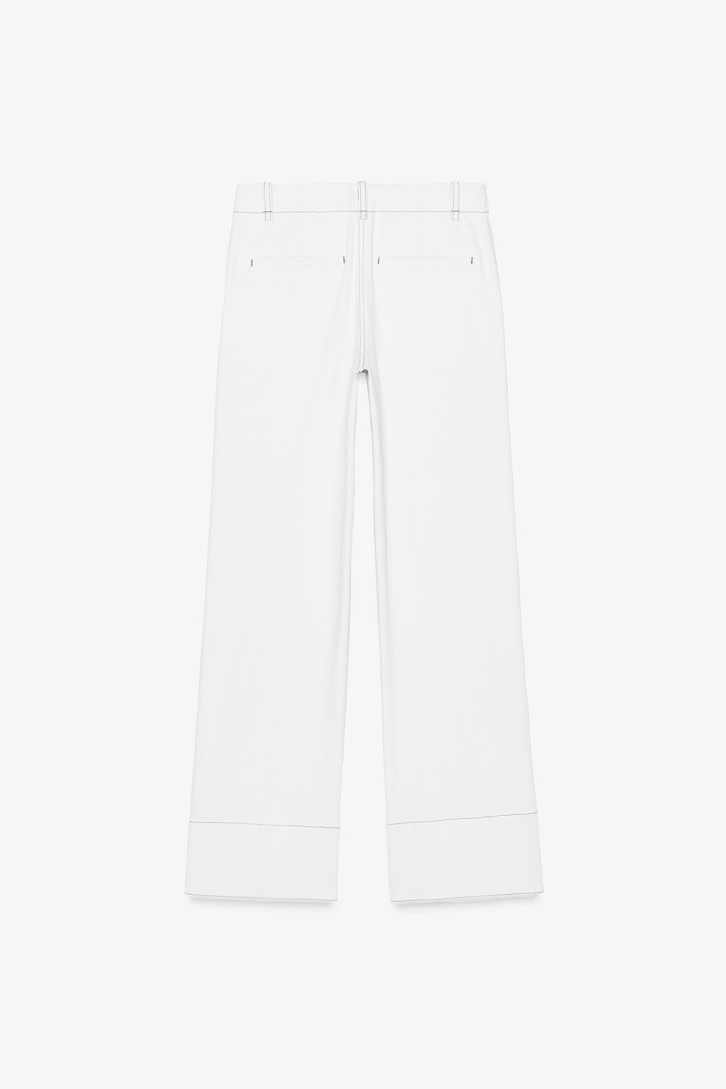 BOOTCUT TROUSERS WITH TOPSTITCHING - Zara фото 11