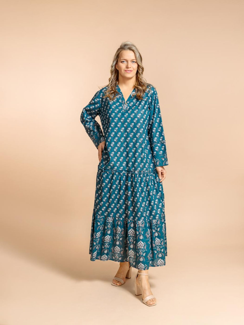 Платье (хлопок) №25-585-5 - Ганг фото 3