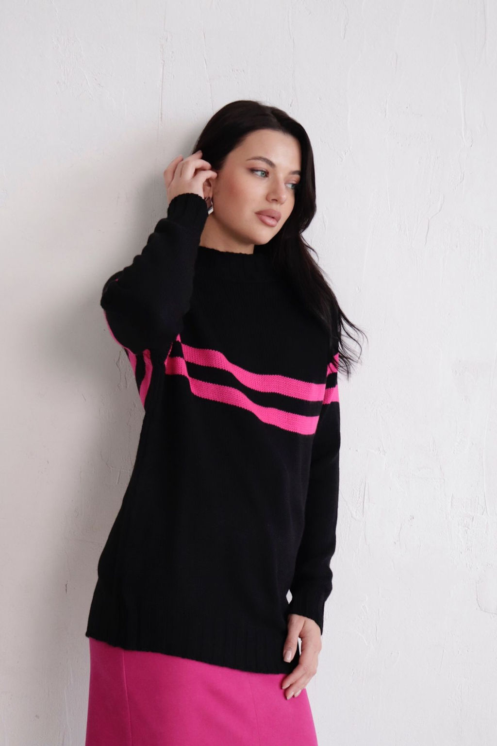 10089 Свитер чёрный - Martichelli фото 2