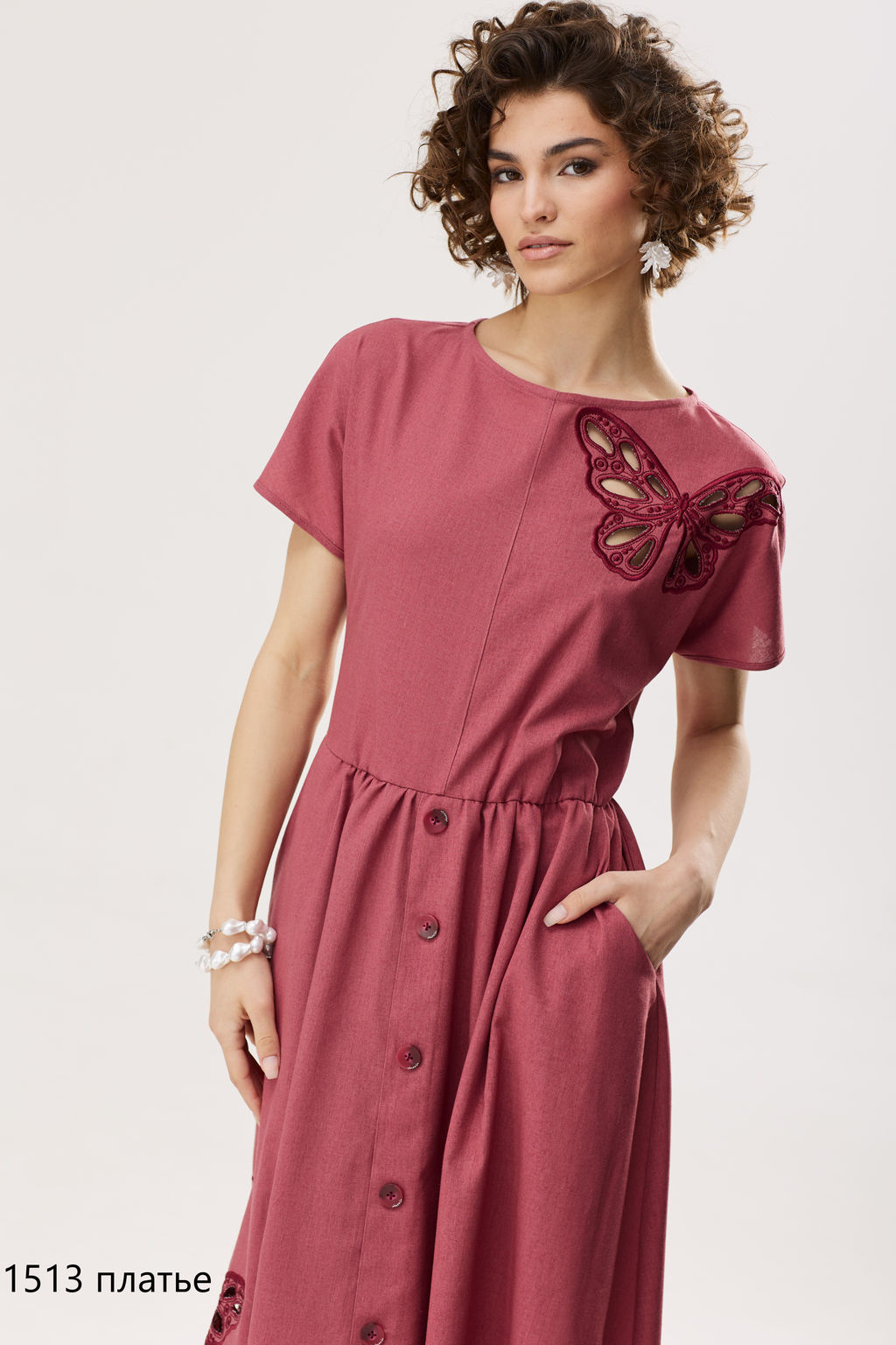 1513 Платье - Niv niv fashion фото 8